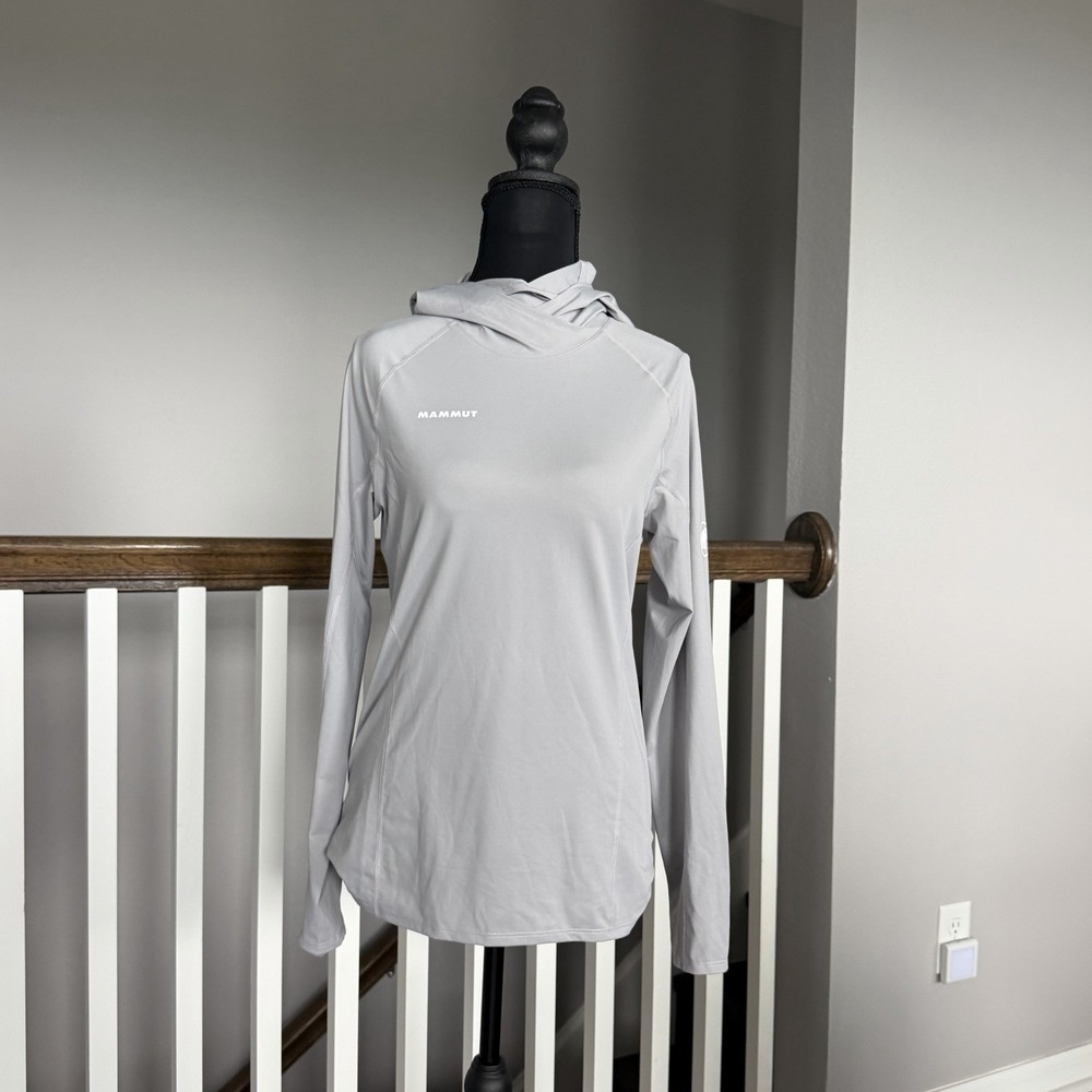 Mammut Selun FL Sun Hoody UPF 50+ Womens XS Lavender Gorpcore Athleisure Sporty